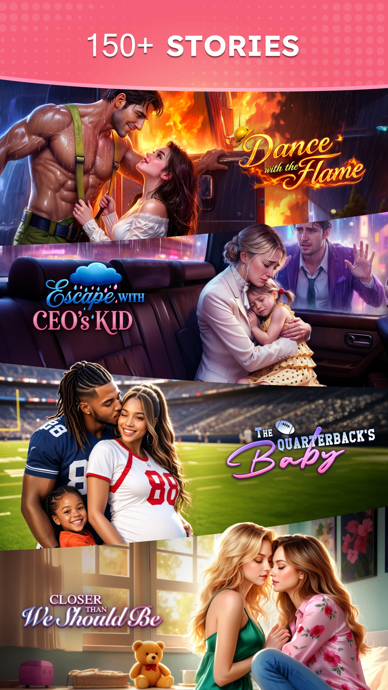 My Stories: Choose Chapters screenshot